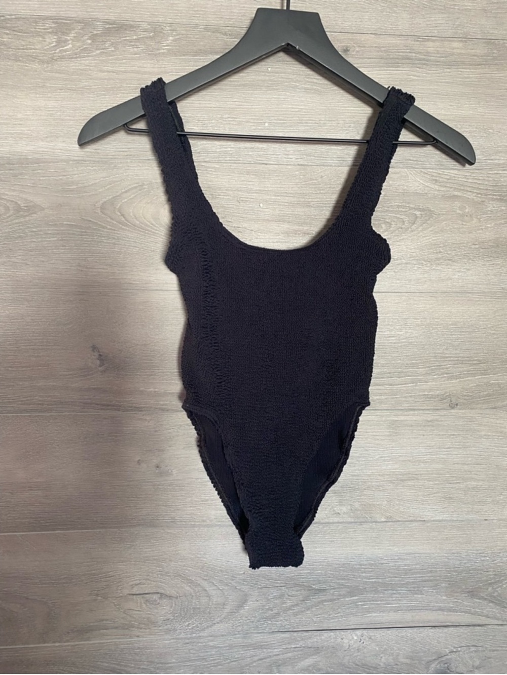 Bond-eye Australia Textured One Piece Swim Black